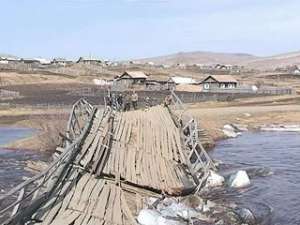 Паводок отрезал забайкальское село от внешнего мира. Фото: Вести.Ru