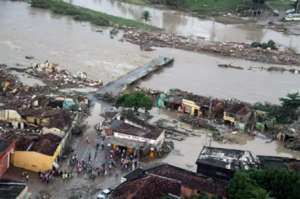 Наводнение в Бразилии. Фото: http://vesti.kz