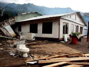 Поврежденный землетрясением дом в Чили. Архив. Фото ©AFP