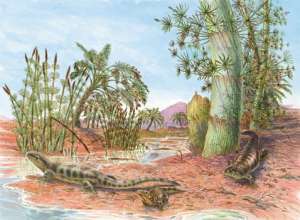 Рептилии фактически открыли дорогу всем тем представителям фауны, что обитают на континентах сейчас (иллюстрация James Robins).