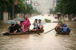 Наводнение в Китае. Фото: http://www.gzt.ru