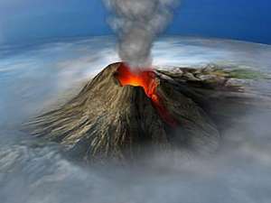 Извержение вулкана. Фото: http://nnm.ru