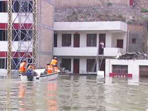 Наводнение на острове Хайнань. Фото: Вести.Ru