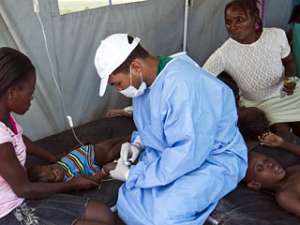 На Гаити зарегистрирован 501 смертельный случай холеры, с признаками заболевания госпитализированы 7,359 тысячи человек, сообщило министерство здравоохранения этой страны. Фото: http://reuters.com/
