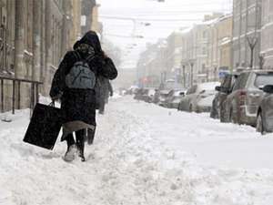 Последствия снегопада в Санкт-Петербурге. Фото Владимира Федорова, &quot;Фонтанка.Ру&quot;