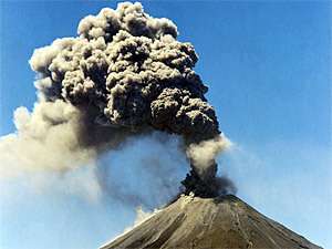 Извержение вулкана Кизимен. Фото с сайта http://kp.by