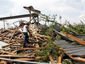 Последствия торнадо в Миссисипи. Фото ©AP