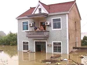 Наводнение в Китае. Фото: Вести.Ru