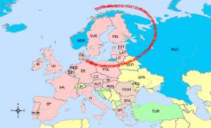 Карта региона &quot;Северное измерение&quot;. Фото: http://www.norden.ru