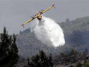 Тушение лесных пожаров в Испании. Фото: http://lenta.ru