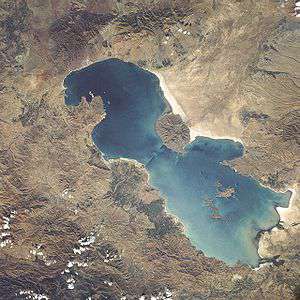 Озеро Урмия. Фото:  ВикипедиЯ