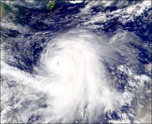 Тайфун. Фото: http://nasa.gov