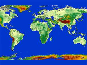 Специалисты из американского аэрокосмического агентства NASA в сотрудничестве с японскими коллегами подготовили и опубликовали самую подробную на сегодняшний день топографическую карту земной поверхности. Фото: http://demex.cr.usgs.gov/DEMEX/