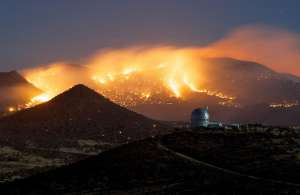 Лесные пожары в Чили. Фото: http://fototelegraf.ru