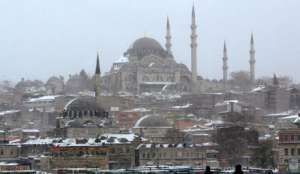 СМИ: сильный снегопад в столице Турции привел к серьезным ДТП, есть жертвы. Фото: Голос России