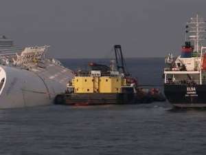 Крушение Costa Concordia: экологическую катастрофу удалось предотвратить. Фото: Вести.Ru