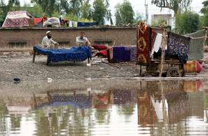 После наводнений в Пакистане в 2010 году (фото UHNCR).