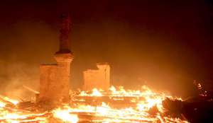 Пожар в забайкальском поселке. Фото: http://ruvr.ru