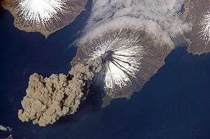 Вулканический пепел. Фото: ВикипедиЯ