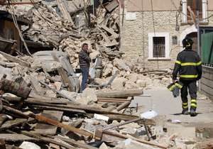 Землетрясение в Италии. Фото: http://korrespondent.net