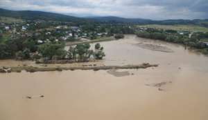 На Крымск в ночь наводнения обрушилось 60-80 миллионов тонн воды. Фото с сайта &quot;Голос России&quot;