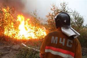 Лесные пожары в Сибири. Фото: http://obozrevatel.ua