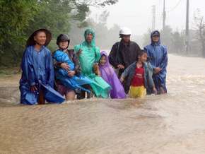 Тайфун во Вьетнаме. Фото: http://news.bigmir.net