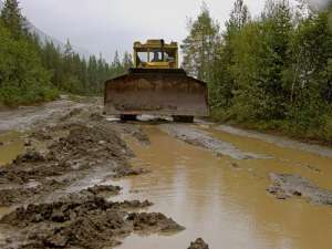 Площадь вырубки леса в Хибинах под строительство превысила 50 га. Фото: http://piter.indymedia.org