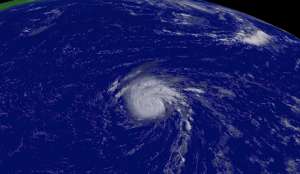 Шторм &quot;Майкл&quot; в Атлантике усилился до урагана. Фото EPA с сайта &quot;Голос России&quot;