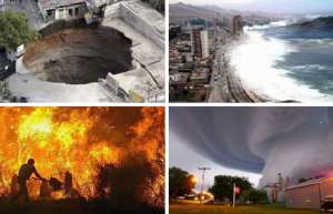 Стихийные бедствия. Коллаж. Фото: http://globaltimes.cn