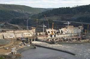 Богучанская ГЭС. Фото: http://www.dela.ru