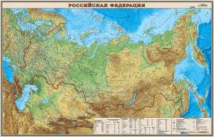 Карта Российской Федерации. Фото: http://travelel.ru