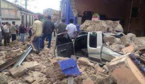 Более 3 миллионов человек пострадали при землетрясении в Гватемале. Фото EPA с сайта &quot;Голос России&quot;