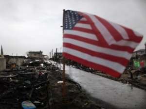 Последствия урагана &quot;Сэнди&quot; в Нью-Йорке. Фото ©AFP