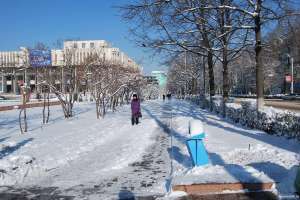 Морозы в Бишкеке. Фото: http://novostink.ru