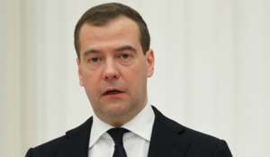 Медведев: &quot;Упавший под Челябинском метеорит - урок человечеству&quot;. Фото с сайта &quot;Голос России&quot;
