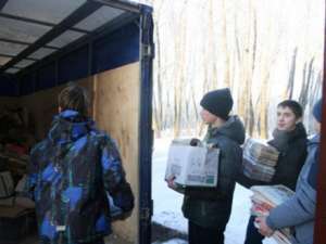 По итогам акции «Сдай макулатуру — сохрани дерево» в Архангельске собрано 65 тонн бумажных отходов . Фото: Двина-Информ