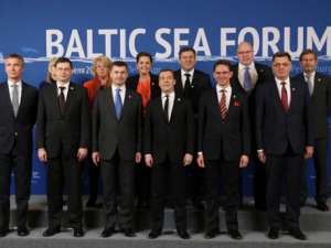 Дмитрий Медведев на форуме Балтийского моря. Фото: http://tvzvezda.ru