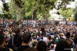 Гринпис осуждает насилие в отношении активистов, выступивших в защиту парка в Стамбуле. Фото: Greenpeace
