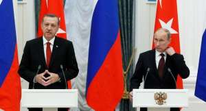 Встреча В.Путина и Р.Эрдогана. Фото: http://russiancouncil.ru/