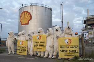 Учтет ли новый директор Shell ошибки прежнего? Фото: Greenpeace