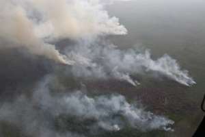 Ликвидация лесных пожаров в Сибири