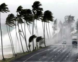 Тропический ураган у побережья Мексики. Фото: http://podrobnosti.ua