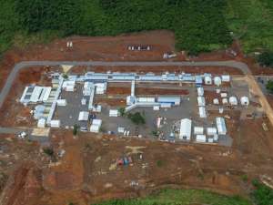 Центр по лечению лихорадки Эбола в Сьерра-Леоне. Wikimedia Commons