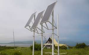 Солнечные батареи (Налычево). Фото: Пресс-служба КГБУ &quot;Природный парк &quot;Вулканы Камчатки&quot;
