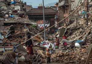 Землетрясение в Непале. Фото: http://anvictory.org/