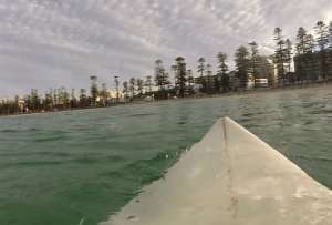  Автор видео включил камеру спустя несколько минут после того, как увидел акулу ©youtube.com
