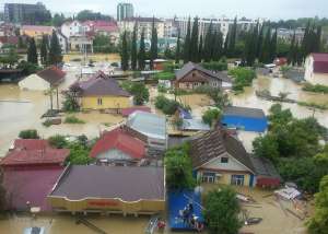 Наводнение в Сочи 25 июня 2015 года