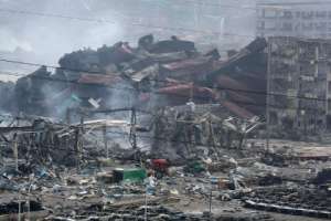 Взрывы в Тяньцзине. Фото: http://lenta.ru
