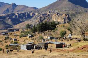 Последствия изменения климата тормозят развитие в Лесото. Фото ФАО